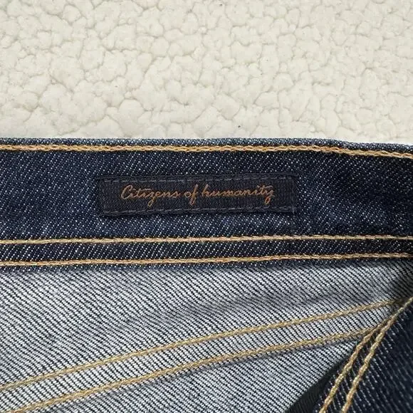 Citizens of Humanity Low Waist Flare Jeans Womens Size 30 Ingrid #002 Stretch - Picture 4 of 13